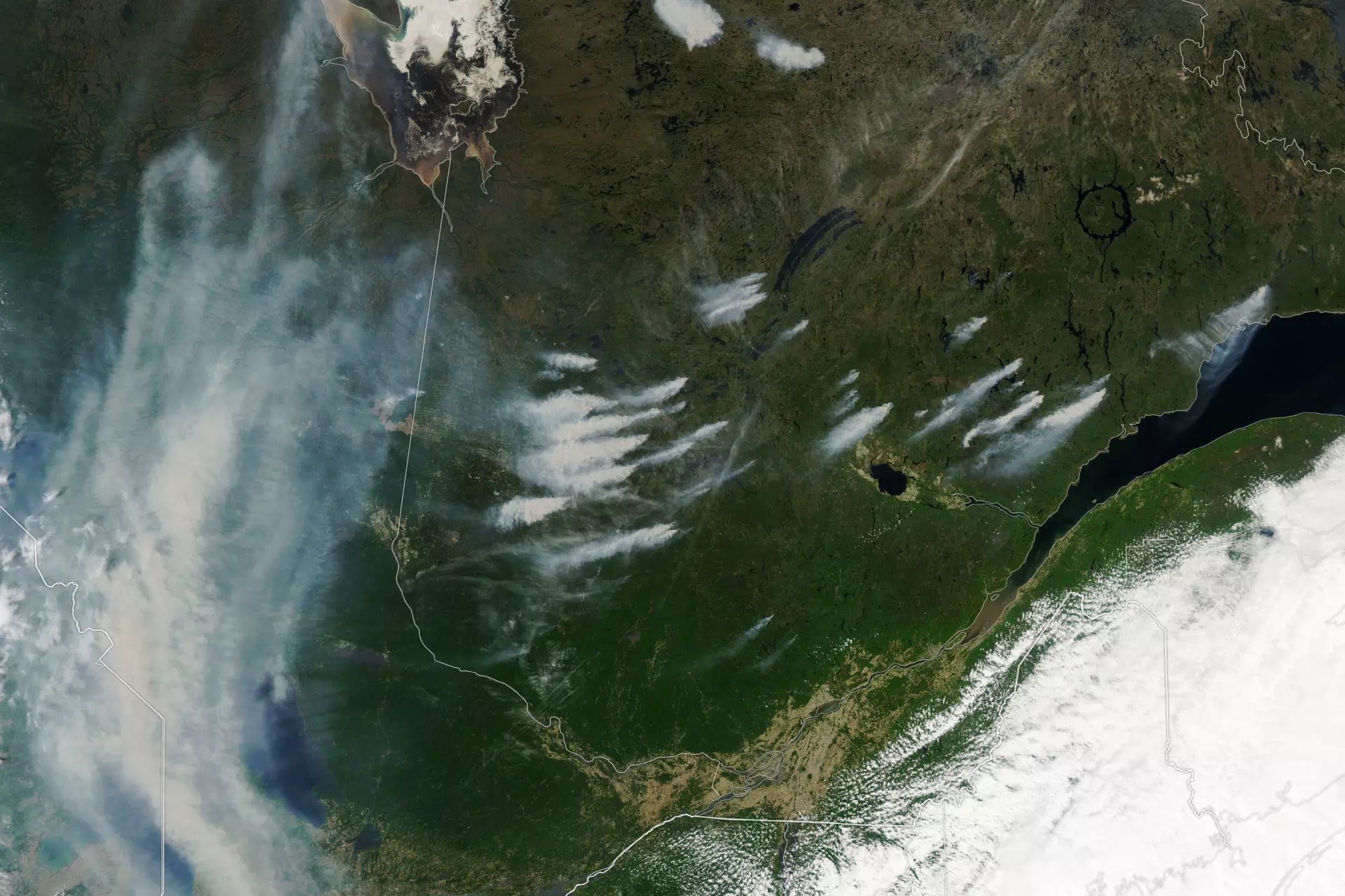 Analyse des feux de forêts du Québec et du Canada